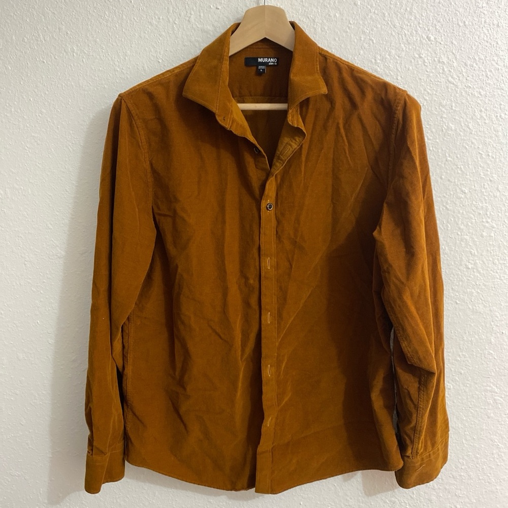Murano Slim Fit Brown Shirt